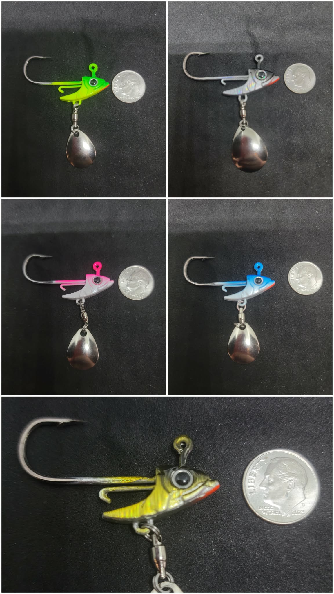 Bladed jigs