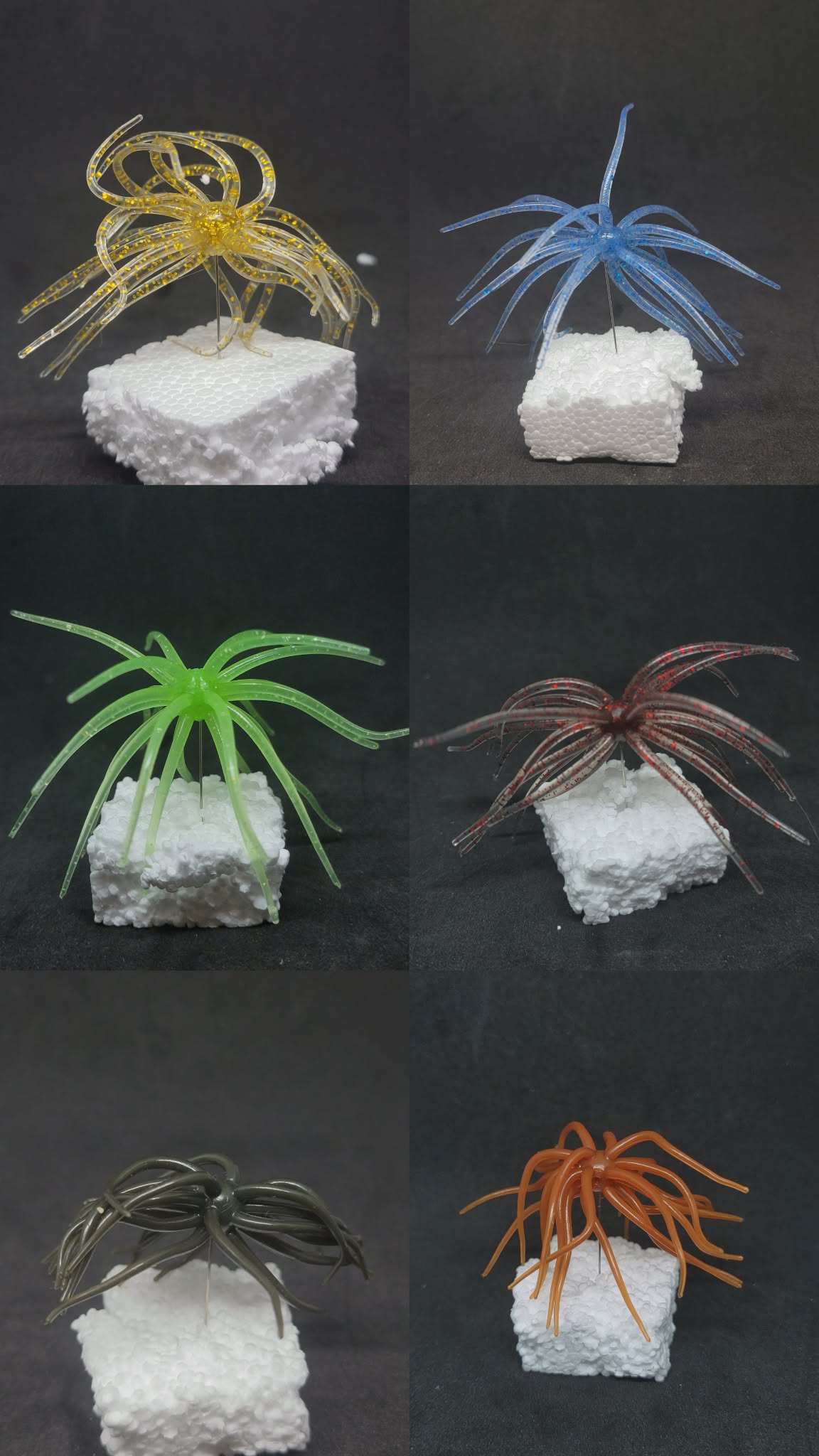 Urchin plastics 3-4 pack