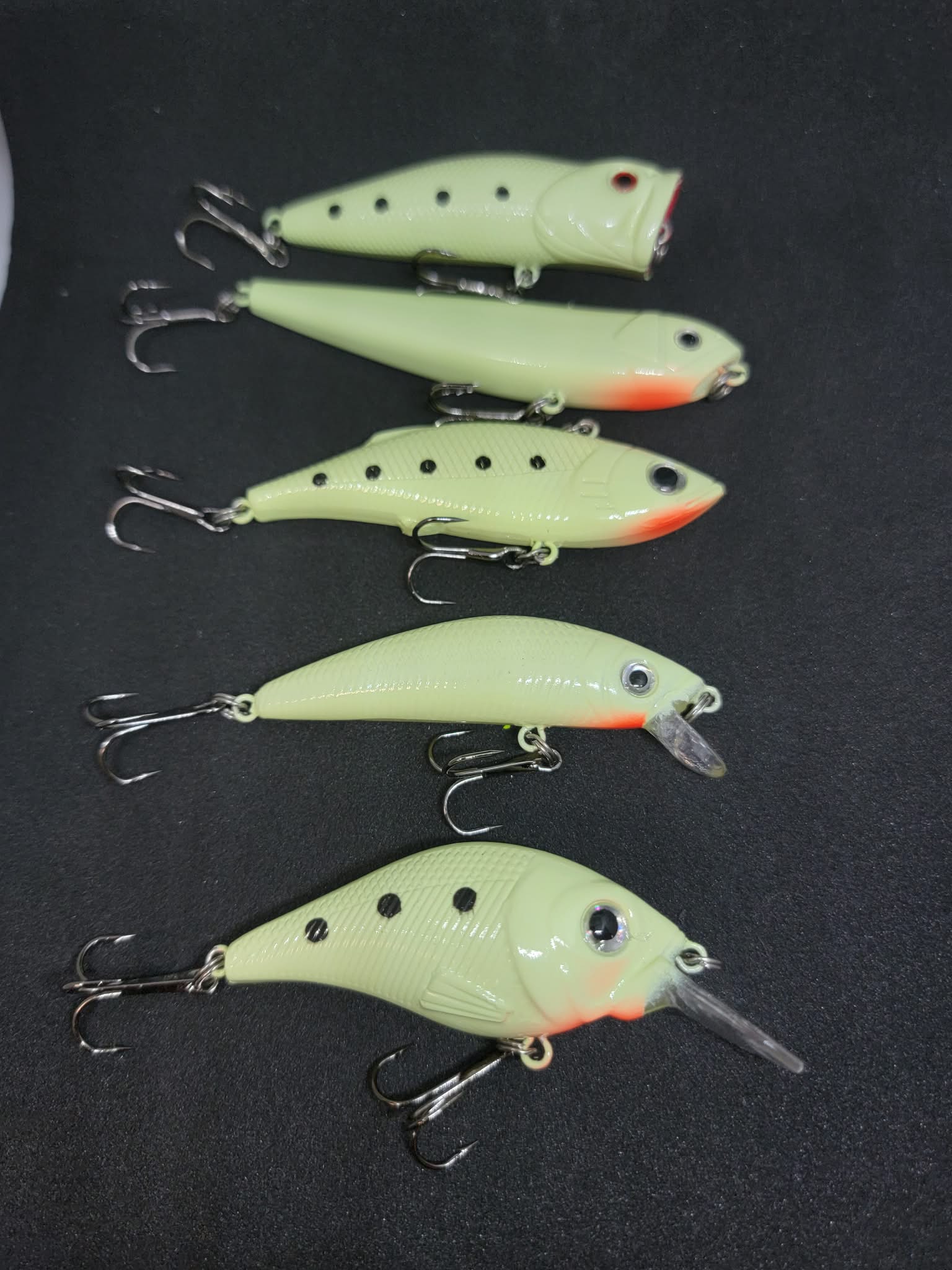 Glow in the dark lures – B.L.A.Baits